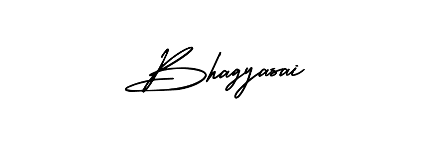 Create a beautiful signature design for name Bhagyasai. With this signature (AmerikaSignatureDemo-Regular) fonts, you can make a handwritten signature for free. Bhagyasai signature style 3 images and pictures png