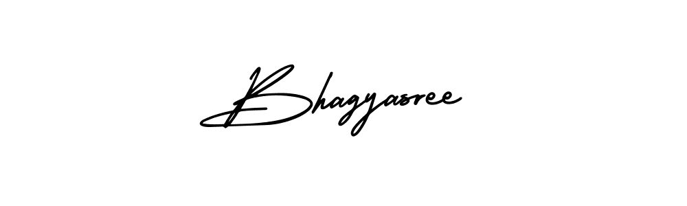 Make a beautiful signature design for name Bhagyasree. With this signature (AmerikaSignatureDemo-Regular) style, you can create a handwritten signature for free. Bhagyasree signature style 3 images and pictures png