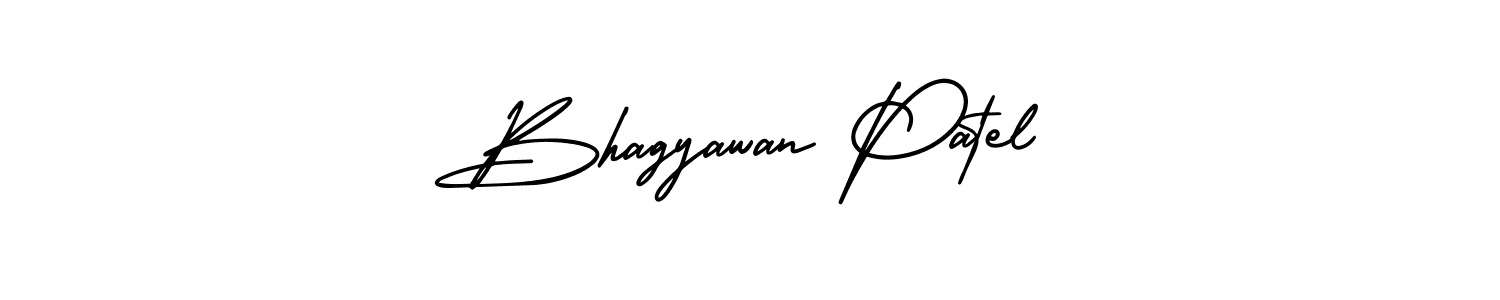 Bhagyawan Patel stylish signature style. Best Handwritten Sign (AmerikaSignatureDemo-Regular) for my name. Handwritten Signature Collection Ideas for my name Bhagyawan Patel. Bhagyawan Patel signature style 3 images and pictures png