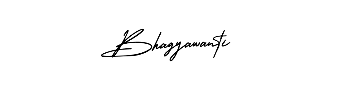 How to make Bhagyawanti name signature. Use AmerikaSignatureDemo-Regular style for creating short signs online. This is the latest handwritten sign. Bhagyawanti signature style 3 images and pictures png