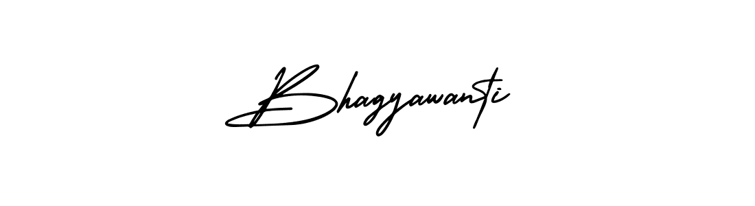 How to make Bhagyawanti name signature. Use AmerikaSignatureDemo-Regular style for creating short signs online. This is the latest handwritten sign. Bhagyawanti signature style 3 images and pictures png