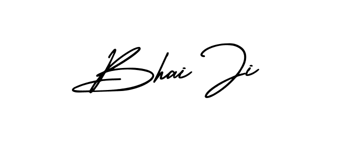 The best way (AmerikaSignatureDemo-Regular) to make a short signature is to pick only two or three words in your name. The name Bhai Ji include a total of six letters. For converting this name. Bhai Ji signature style 3 images and pictures png