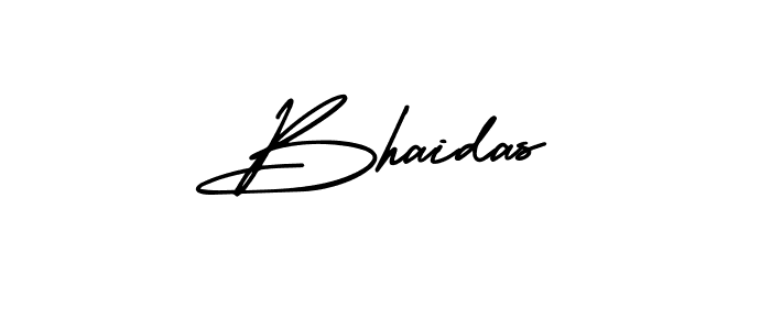 It looks lik you need a new signature style for name Bhaidas. Design unique handwritten (AmerikaSignatureDemo-Regular) signature with our free signature maker in just a few clicks. Bhaidas signature style 3 images and pictures png