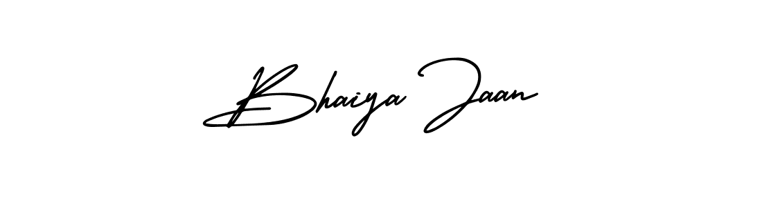 How to Draw Bhaiya Jaan signature style? AmerikaSignatureDemo-Regular is a latest design signature styles for name Bhaiya Jaan. Bhaiya Jaan signature style 3 images and pictures png