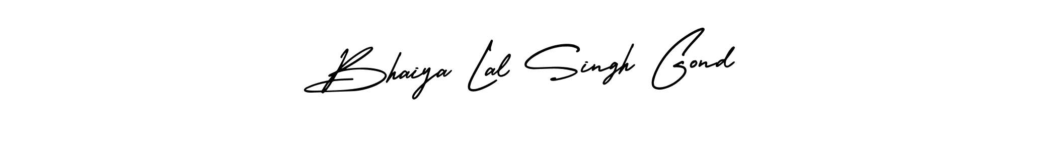 Design your own signature with our free online signature maker. With this signature software, you can create a handwritten (AmerikaSignatureDemo-Regular) signature for name Bhaiya Lal Singh Gond. Bhaiya Lal Singh Gond signature style 3 images and pictures png