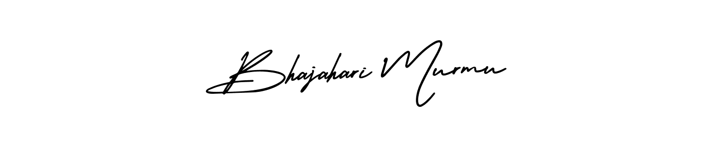 Bhajahari Murmu stylish signature style. Best Handwritten Sign (AmerikaSignatureDemo-Regular) for my name. Handwritten Signature Collection Ideas for my name Bhajahari Murmu. Bhajahari Murmu signature style 3 images and pictures png
