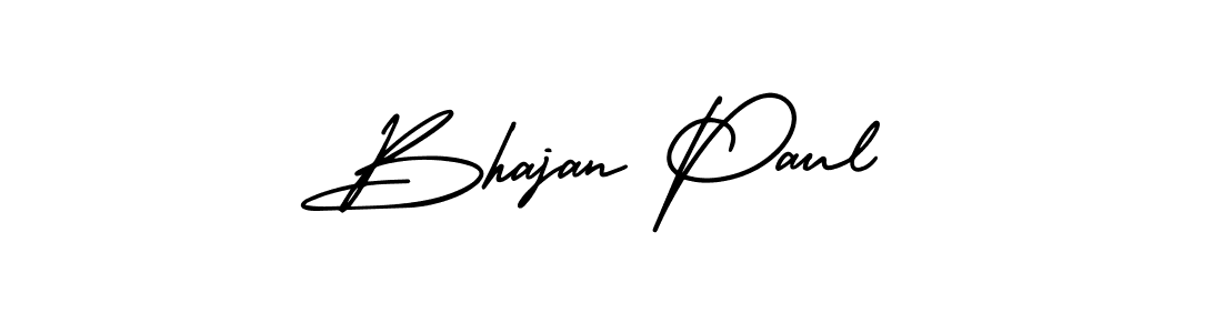 How to Draw Bhajan Paul signature style? AmerikaSignatureDemo-Regular is a latest design signature styles for name Bhajan Paul. Bhajan Paul signature style 3 images and pictures png