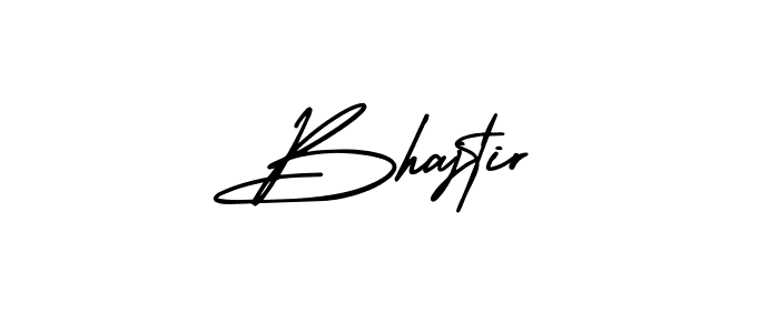 How to Draw Bhajtir signature style? AmerikaSignatureDemo-Regular is a latest design signature styles for name Bhajtir. Bhajtir signature style 3 images and pictures png