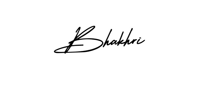 Design your own signature with our free online signature maker. With this signature software, you can create a handwritten (AmerikaSignatureDemo-Regular) signature for name Bhakhri. Bhakhri signature style 3 images and pictures png
