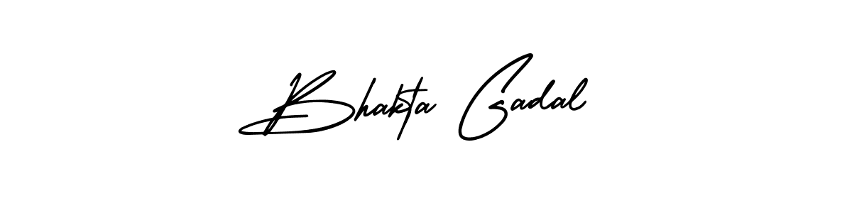 Design your own signature with our free online signature maker. With this signature software, you can create a handwritten (AmerikaSignatureDemo-Regular) signature for name Bhakta Gadal. Bhakta Gadal signature style 3 images and pictures png