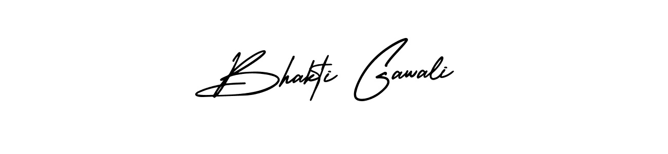 Also we have Bhakti Gawali name is the best signature style. Create professional handwritten signature collection using AmerikaSignatureDemo-Regular autograph style. Bhakti Gawali signature style 3 images and pictures png