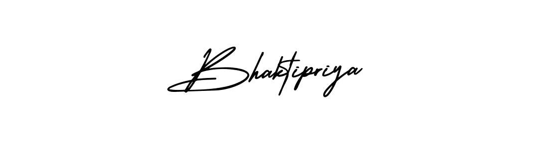 Bhaktipriya stylish signature style. Best Handwritten Sign (AmerikaSignatureDemo-Regular) for my name. Handwritten Signature Collection Ideas for my name Bhaktipriya. Bhaktipriya signature style 3 images and pictures png