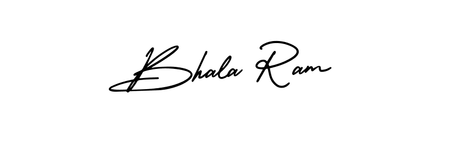 Make a beautiful signature design for name Bhala Ram. With this signature (AmerikaSignatureDemo-Regular) style, you can create a handwritten signature for free. Bhala Ram signature style 3 images and pictures png