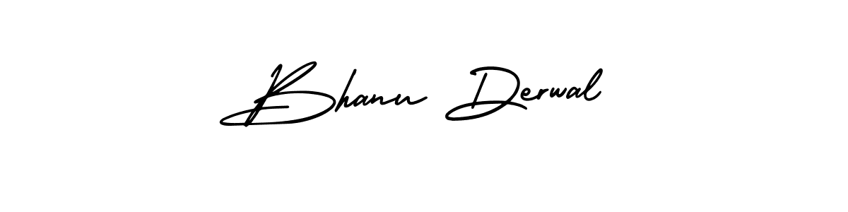 Design your own signature with our free online signature maker. With this signature software, you can create a handwritten (AmerikaSignatureDemo-Regular) signature for name Bhanu Derwal. Bhanu Derwal signature style 3 images and pictures png