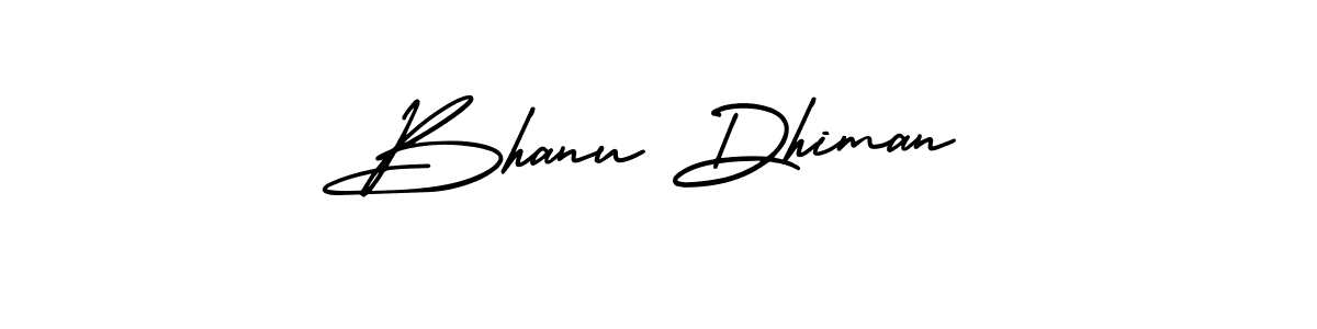 How to Draw Bhanu Dhiman signature style? AmerikaSignatureDemo-Regular is a latest design signature styles for name Bhanu Dhiman. Bhanu Dhiman signature style 3 images and pictures png