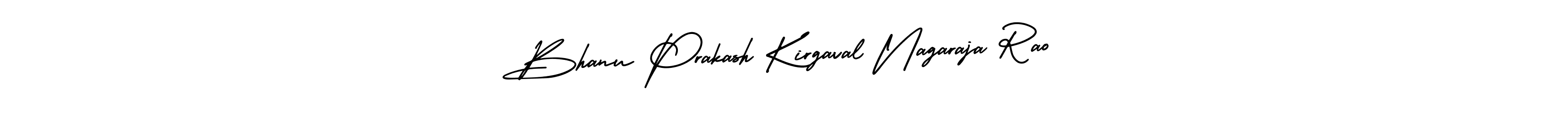 Also we have Bhanu Prakash Kirgaval Nagaraja Rao name is the best signature style. Create professional handwritten signature collection using AmerikaSignatureDemo-Regular autograph style. Bhanu Prakash Kirgaval Nagaraja Rao signature style 3 images and pictures png