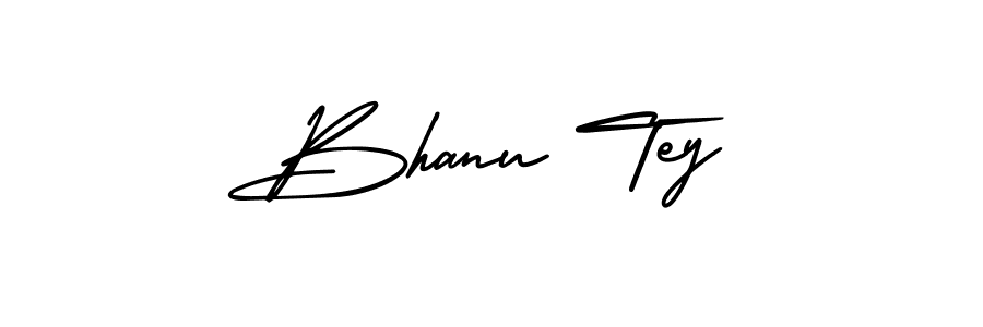Create a beautiful signature design for name Bhanu Tey. With this signature (AmerikaSignatureDemo-Regular) fonts, you can make a handwritten signature for free. Bhanu Tey signature style 3 images and pictures png