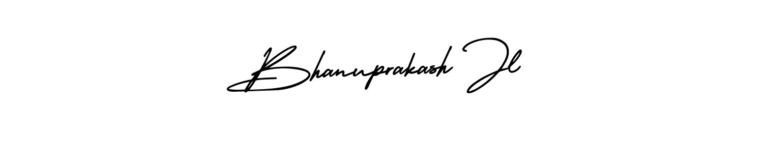 Design your own signature with our free online signature maker. With this signature software, you can create a handwritten (AmerikaSignatureDemo-Regular) signature for name Bhanuprakash Jl. Bhanuprakash Jl signature style 3 images and pictures png