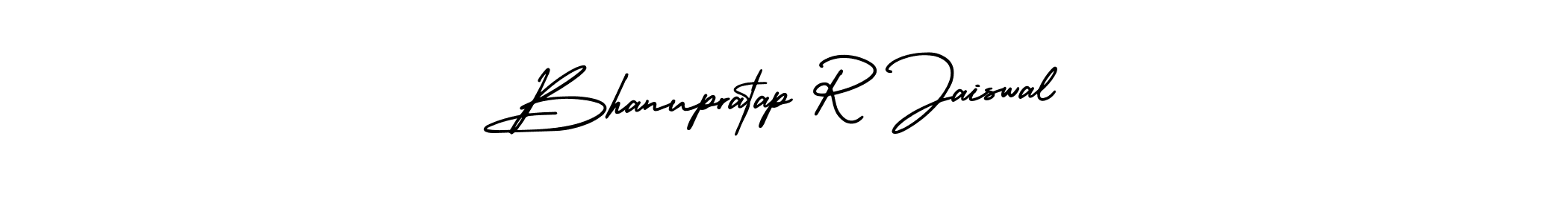 Design your own signature with our free online signature maker. With this signature software, you can create a handwritten (AmerikaSignatureDemo-Regular) signature for name Bhanupratap R Jaiswal. Bhanupratap R Jaiswal signature style 3 images and pictures png