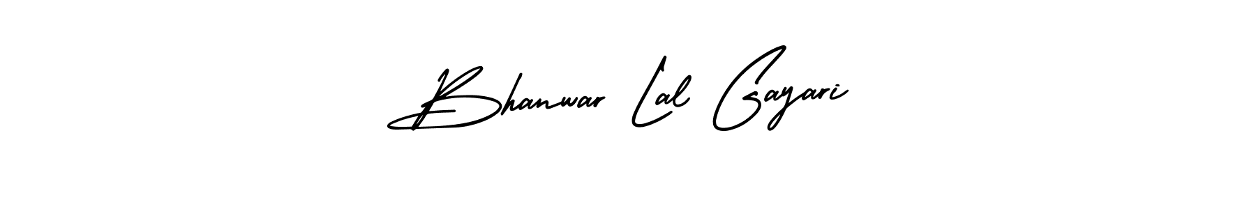 It looks lik you need a new signature style for name Bhanwar Lal Gayari. Design unique handwritten (AmerikaSignatureDemo-Regular) signature with our free signature maker in just a few clicks. Bhanwar Lal Gayari signature style 3 images and pictures png