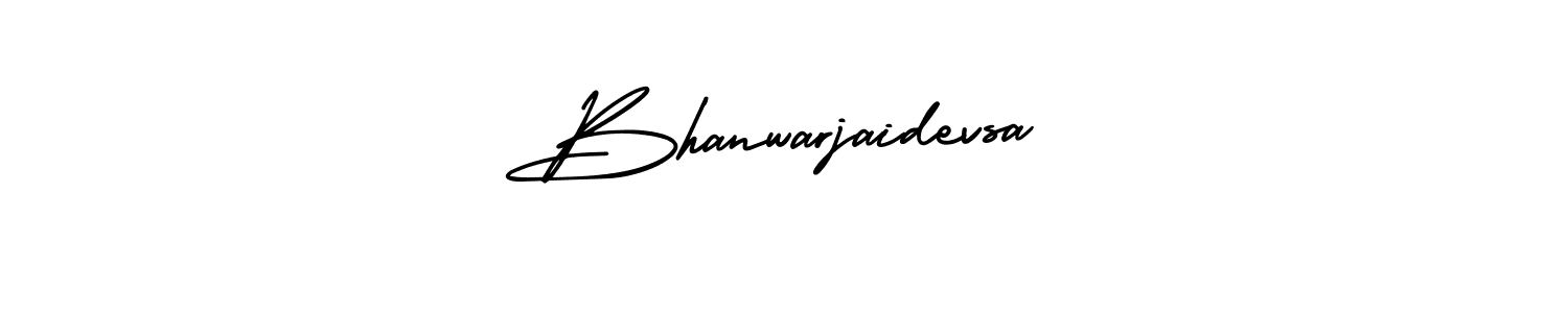 How to Draw Bhanwarjaidevsa signature style? AmerikaSignatureDemo-Regular is a latest design signature styles for name Bhanwarjaidevsa. Bhanwarjaidevsa signature style 3 images and pictures png
