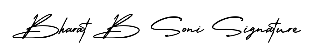 Best and Professional Signature Style for Bharat B Soni Signature. AmerikaSignatureDemo-Regular Best Signature Style Collection. Bharat B Soni Signature signature style 3 images and pictures png