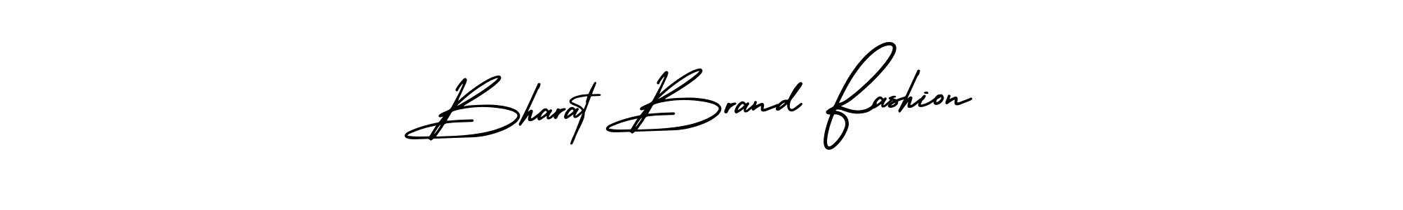 The best way (AmerikaSignatureDemo-Regular) to make a short signature is to pick only two or three words in your name. The name Bharat Brand Fashion include a total of six letters. For converting this name. Bharat Brand Fashion signature style 3 images and pictures png