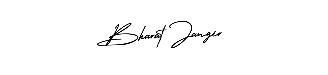 Similarly AmerikaSignatureDemo-Regular is the best handwritten signature design. Signature creator online .You can use it as an online autograph creator for name Bharat Jangir. Bharat Jangir signature style 3 images and pictures png