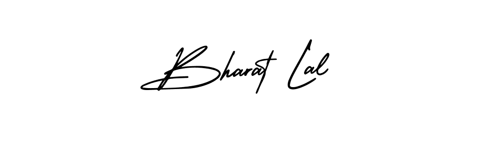 Use a signature maker to create a handwritten signature online. With this signature software, you can design (AmerikaSignatureDemo-Regular) your own signature for name Bharat Lal. Bharat Lal signature style 3 images and pictures png