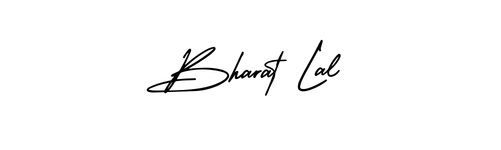 Use a signature maker to create a handwritten signature online. With this signature software, you can design (AmerikaSignatureDemo-Regular) your own signature for name Bharat Lal. Bharat Lal signature style 3 images and pictures png