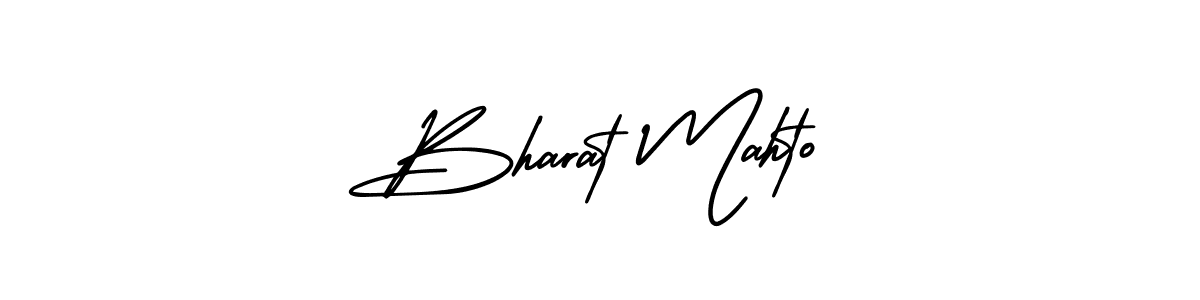AmerikaSignatureDemo-Regular is a professional signature style that is perfect for those who want to add a touch of class to their signature. It is also a great choice for those who want to make their signature more unique. Get Bharat Mahto name to fancy signature for free. Bharat Mahto signature style 3 images and pictures png