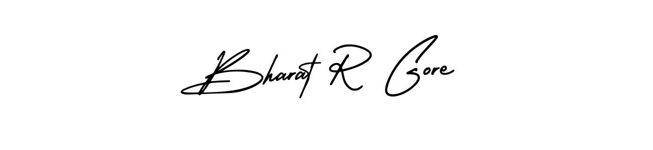 Design your own signature with our free online signature maker. With this signature software, you can create a handwritten (AmerikaSignatureDemo-Regular) signature for name Bharat R Gore. Bharat R Gore signature style 3 images and pictures png