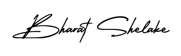 Turn your name Bharat Shelake into a signature brand with AmerikaSignatureDemo-Regular styling. Download in standard PNG or transparent format anytime. Bharat Shelake signature style 3 images and pictures png