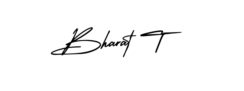 Once you've used our free online signature maker to create your best signature AmerikaSignatureDemo-Regular style, it's time to enjoy all of the benefits that Bharat T name signing documents. Bharat T signature style 3 images and pictures png