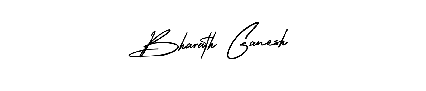 Design your own signature with our free online signature maker. With this signature software, you can create a handwritten (AmerikaSignatureDemo-Regular) signature for name Bharath Ganesh. Bharath Ganesh signature style 3 images and pictures png