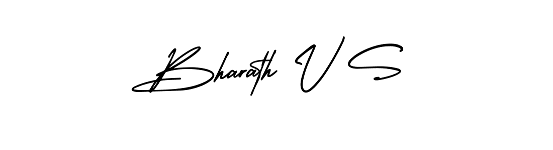 Also You can easily find your signature by using the search form. We will create Bharath V S name handwritten signature images for you free of cost using AmerikaSignatureDemo-Regular sign style. Bharath V S signature style 3 images and pictures png