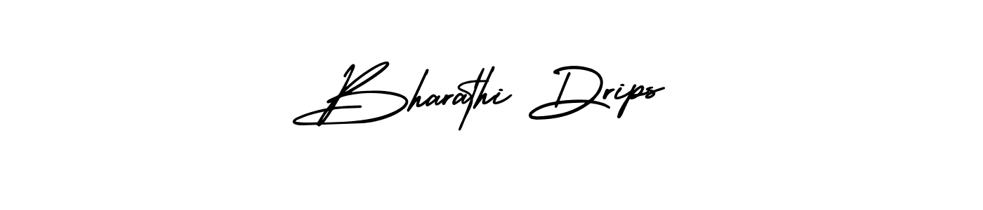 Also we have Bharathi Drips name is the best signature style. Create professional handwritten signature collection using AmerikaSignatureDemo-Regular autograph style. Bharathi Drips signature style 3 images and pictures png