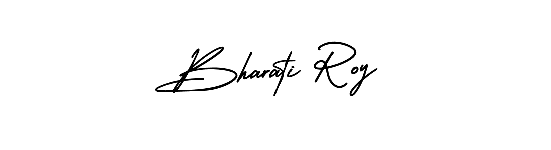 Design your own signature with our free online signature maker. With this signature software, you can create a handwritten (AmerikaSignatureDemo-Regular) signature for name Bharati Roy. Bharati Roy signature style 3 images and pictures png