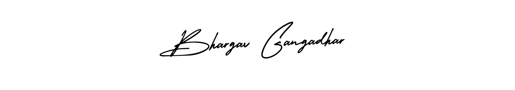 Design your own signature with our free online signature maker. With this signature software, you can create a handwritten (AmerikaSignatureDemo-Regular) signature for name Bhargav Gangadhar. Bhargav Gangadhar signature style 3 images and pictures png