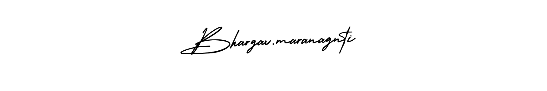 Create a beautiful signature design for name Bhargav.maranagnti. With this signature (AmerikaSignatureDemo-Regular) fonts, you can make a handwritten signature for free. Bhargav.maranagnti signature style 3 images and pictures png