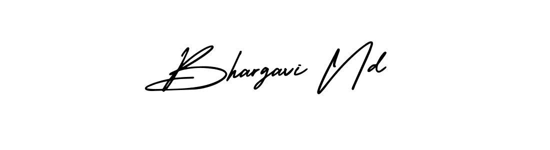 if you are searching for the best signature style for your name Bhargavi Nd. so please give up your signature search. here we have designed multiple signature styles  using AmerikaSignatureDemo-Regular. Bhargavi Nd signature style 3 images and pictures png