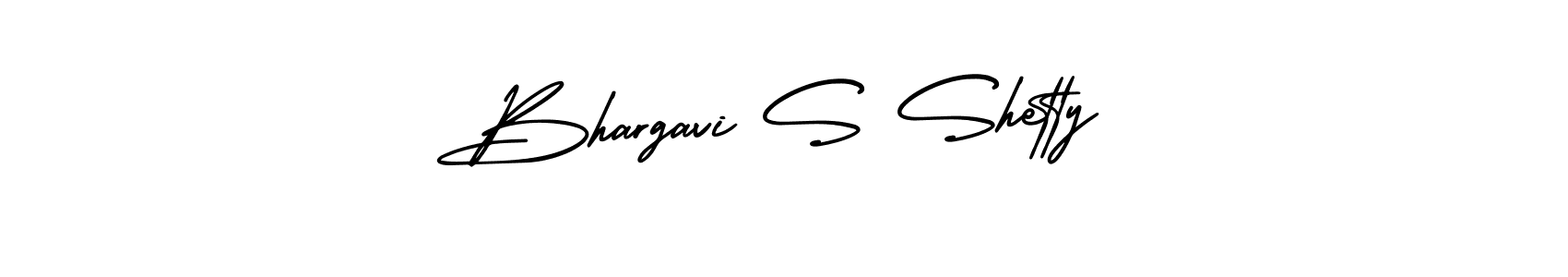 Also You can easily find your signature by using the search form. We will create Bhargavi S Shetty name handwritten signature images for you free of cost using AmerikaSignatureDemo-Regular sign style. Bhargavi S Shetty signature style 3 images and pictures png