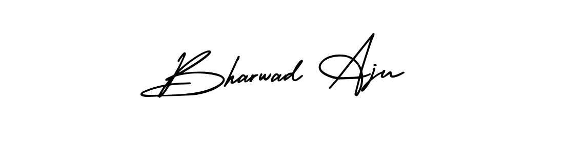 Once you've used our free online signature maker to create your best signature AmerikaSignatureDemo-Regular style, it's time to enjoy all of the benefits that Bharwad Aju name signing documents. Bharwad Aju signature style 3 images and pictures png