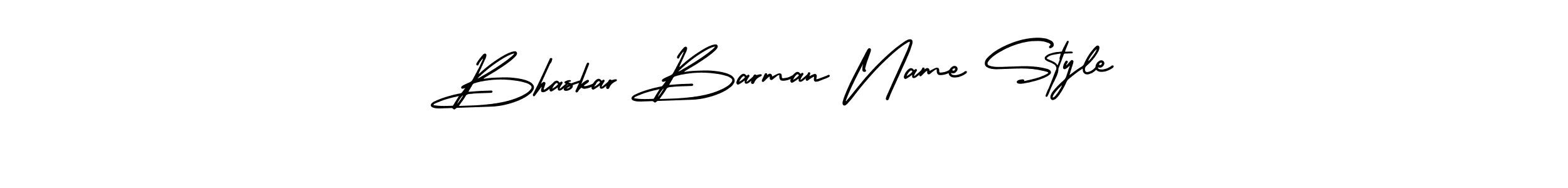 How to make Bhaskar Barman Name Style signature? AmerikaSignatureDemo-Regular is a professional autograph style. Create handwritten signature for Bhaskar Barman Name Style name. Bhaskar Barman Name Style signature style 3 images and pictures png