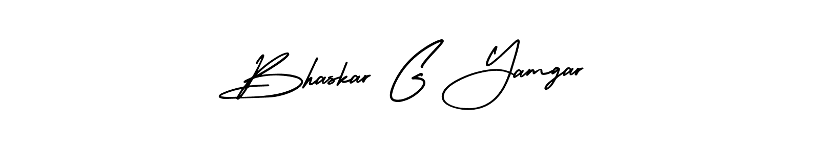 How to Draw Bhaskar G Yamgar signature style? AmerikaSignatureDemo-Regular is a latest design signature styles for name Bhaskar G Yamgar. Bhaskar G Yamgar signature style 3 images and pictures png