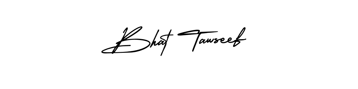 How to make Bhat Tawseef name signature. Use AmerikaSignatureDemo-Regular style for creating short signs online. This is the latest handwritten sign. Bhat Tawseef signature style 3 images and pictures png