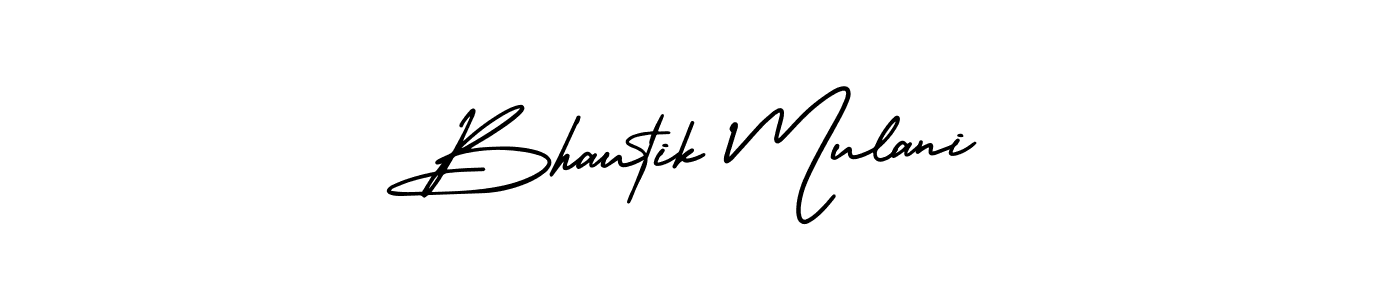 Also we have Bhautik Mulani name is the best signature style. Create professional handwritten signature collection using AmerikaSignatureDemo-Regular autograph style. Bhautik Mulani signature style 3 images and pictures png