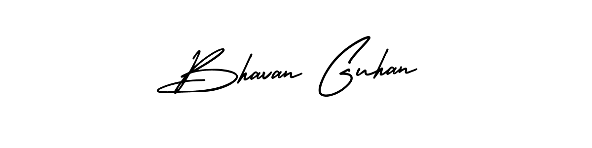 Also we have Bhavan Guhan name is the best signature style. Create professional handwritten signature collection using AmerikaSignatureDemo-Regular autograph style. Bhavan Guhan signature style 3 images and pictures png