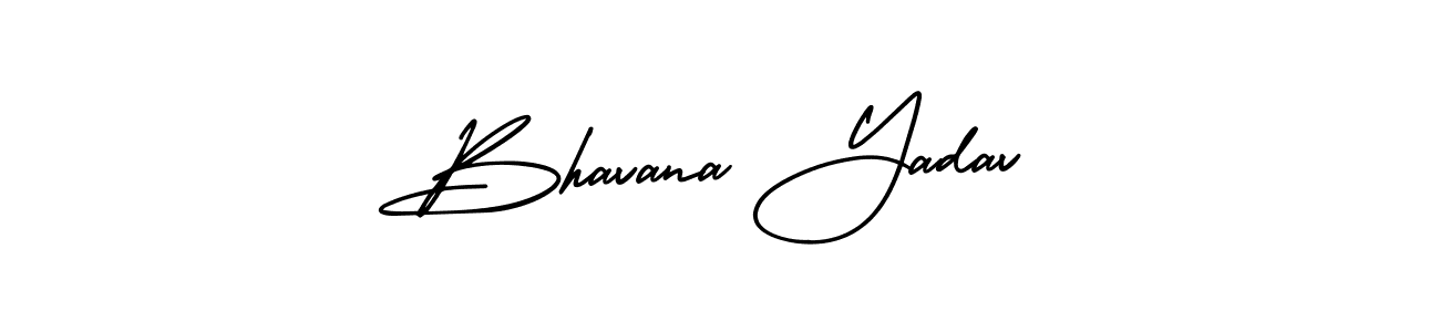 How to make Bhavana Yadav signature? AmerikaSignatureDemo-Regular is a professional autograph style. Create handwritten signature for Bhavana Yadav name. Bhavana Yadav signature style 3 images and pictures png