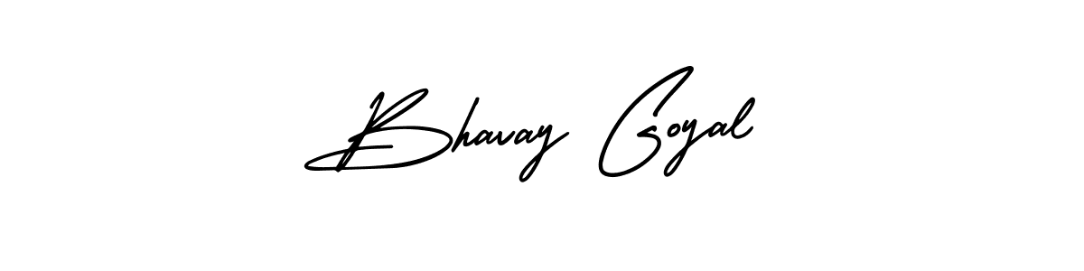 How to Draw Bhavay Goyal signature style? AmerikaSignatureDemo-Regular is a latest design signature styles for name Bhavay Goyal. Bhavay Goyal signature style 3 images and pictures png